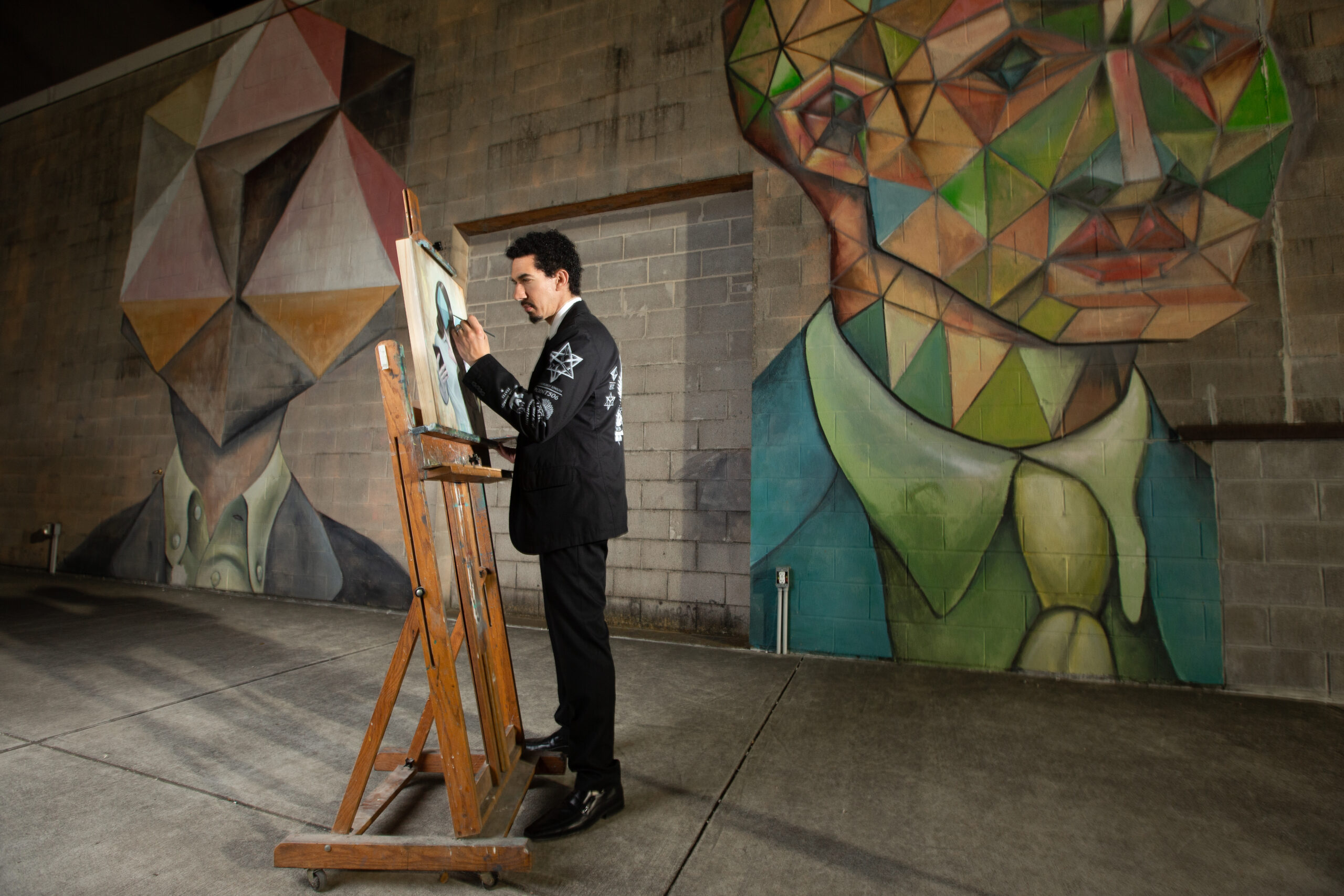 live painting artist houston